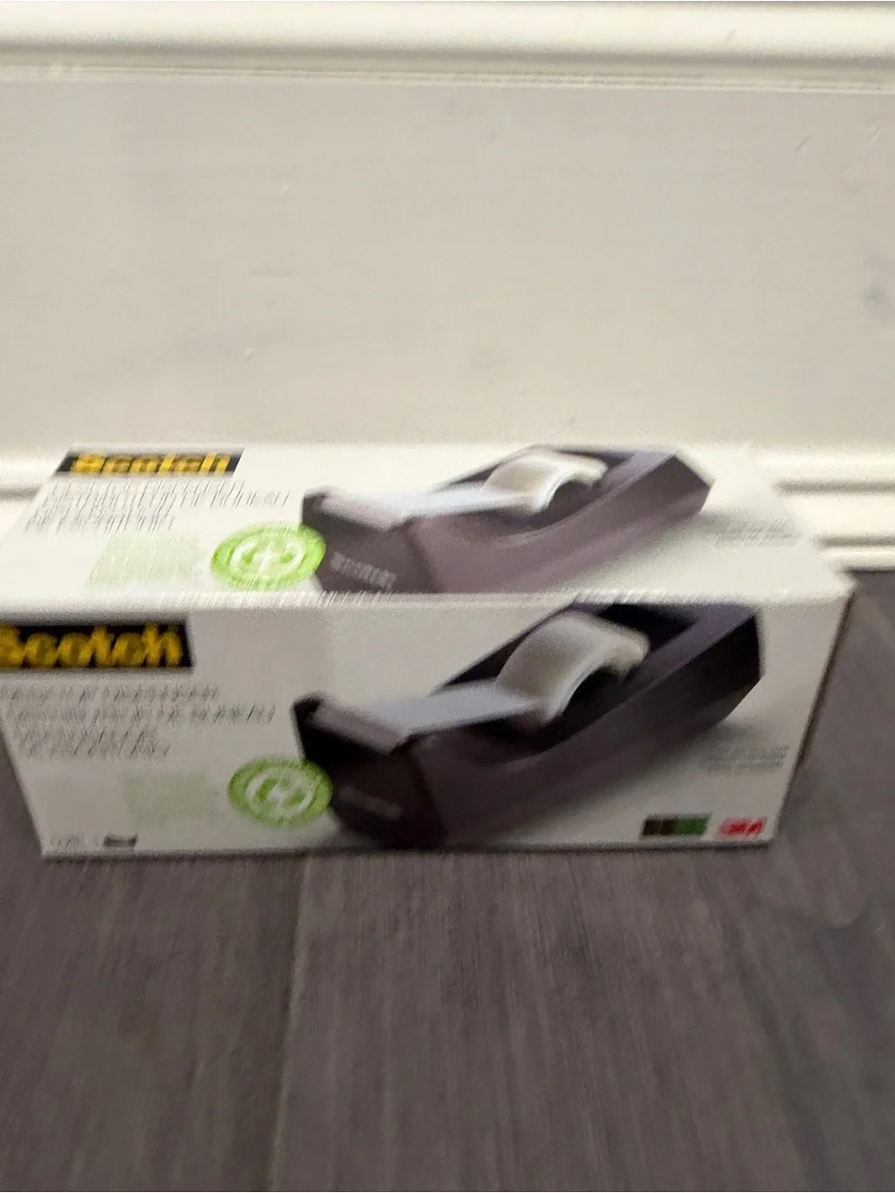NWT Scotch Black Desktop Tape Dispenser by 3M Home Office